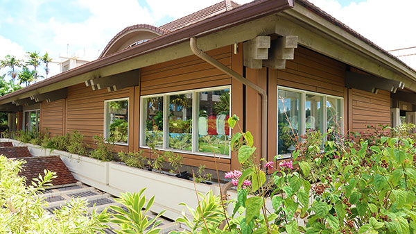 image of resysta on ko'olina golf pro shop supplied by pacific american lumber